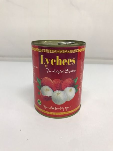 Vải lon đỏ 565g - 12lon/T