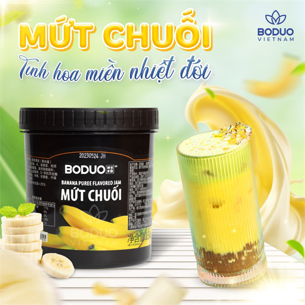 Mứt chuối Bouduo