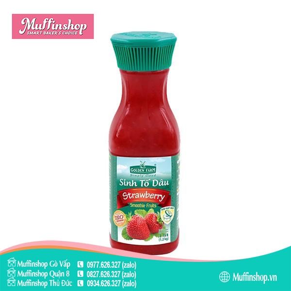 Sinh tố Golden Farm 1L DÂU TÂY - 12c/T