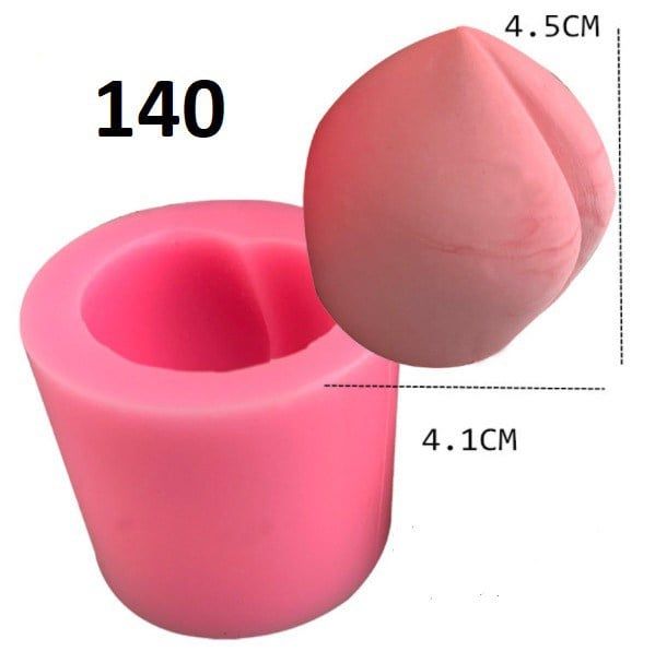 Khuôn silicon C140 - Trái đào tiên