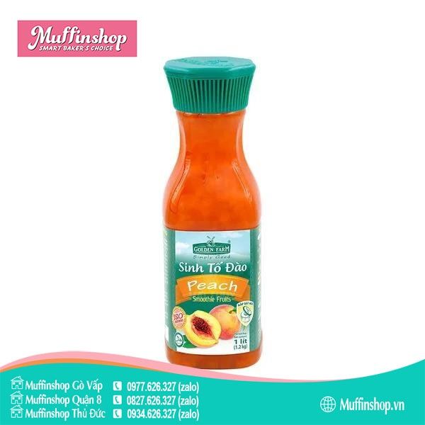 Sinh tố Golden Farm 1L ĐÀO - 12c/T
