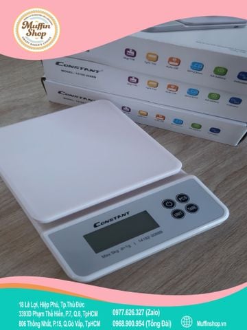Cân điện tử CONSTANT 2088B (5kg - 1g)