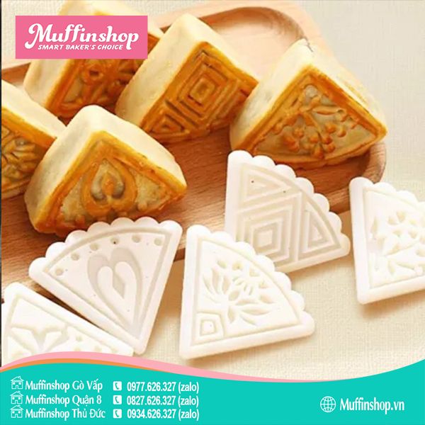 Khuôn trung thu 50g Cánh Quạt 4M