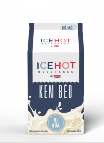 Kem béo VỊ SỮA ice hot 500gr - 24h/T