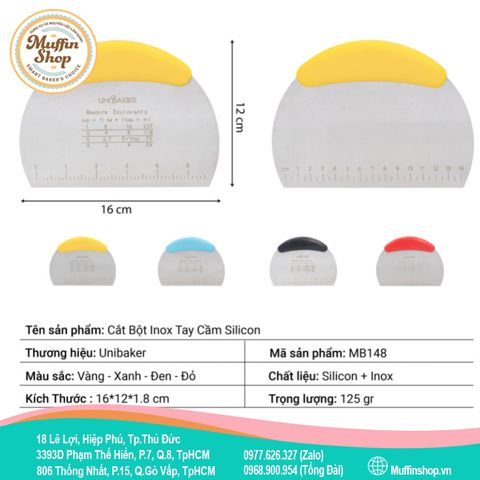 UniBaker - Cắt bột inox