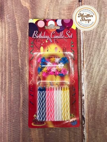 Nến xoắn vĩ 24 cây - 24 vĩ/ hộp - 12 hộp/T