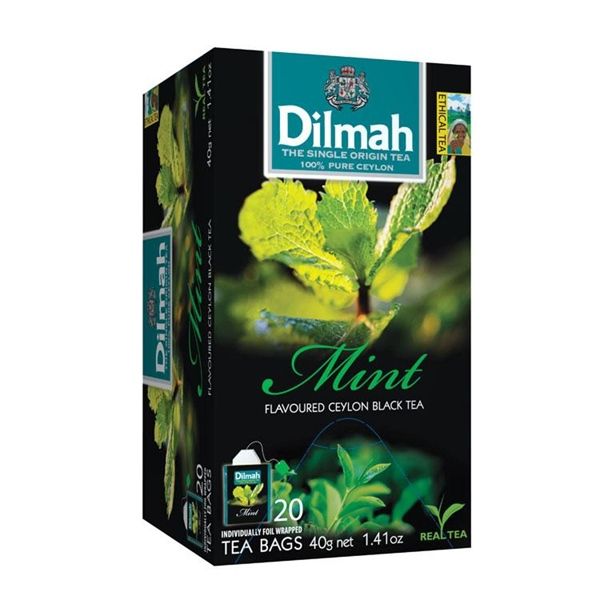 Trà bạc hà Dilmah 20 gói - 12h/T