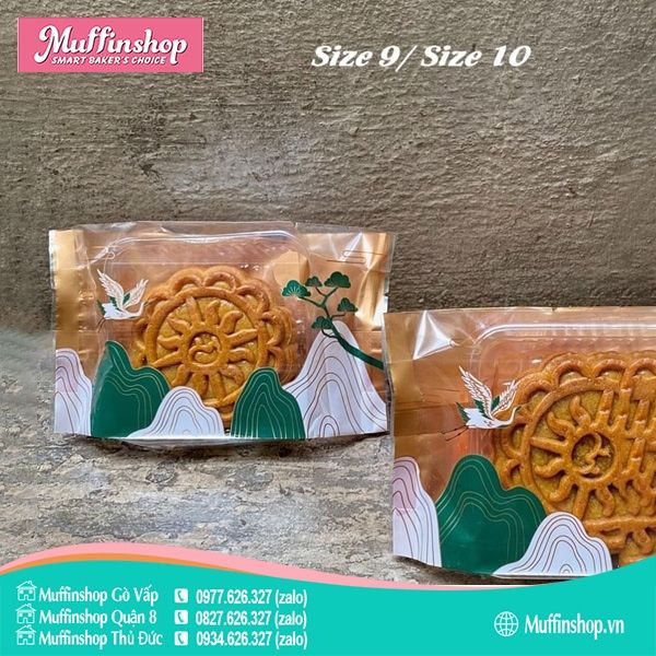 Túi trung thu hàn 200g size 10.2 Sơn Hạc