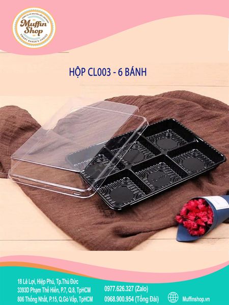 HT530 Hộp đế đen 6 bánh 75gr