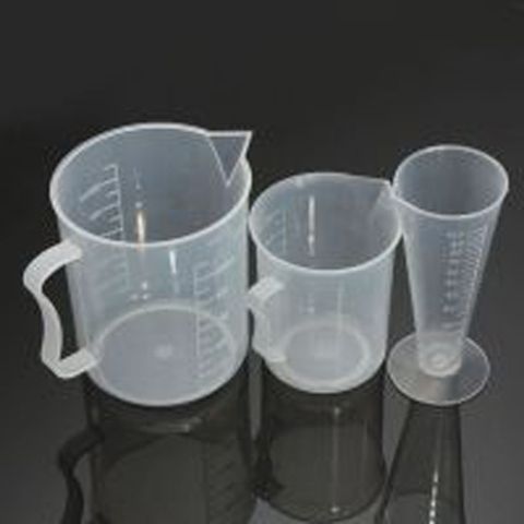 Cup đong pha chế nhựa nhỏ