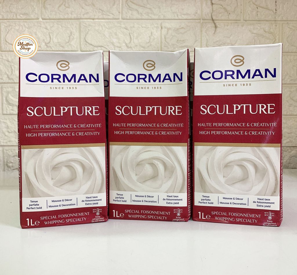 Whipping Cream CORMAN 1L - 12h/T
