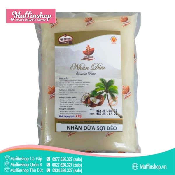 Nhân Sữa Dừa Phú Thương Cty 1kg
