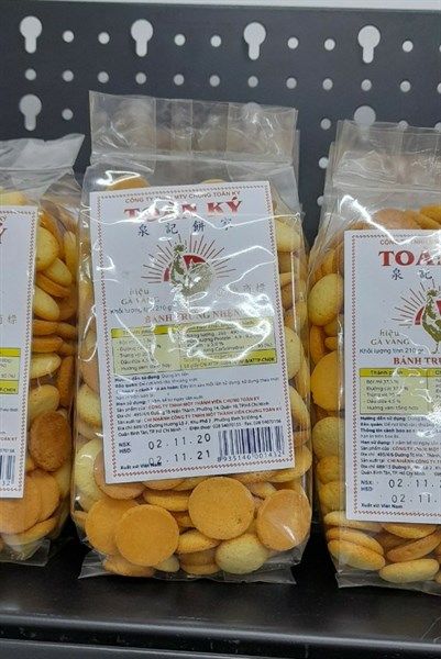 Bánh trứng nhện Toàn Ký 210gr - 36g/T