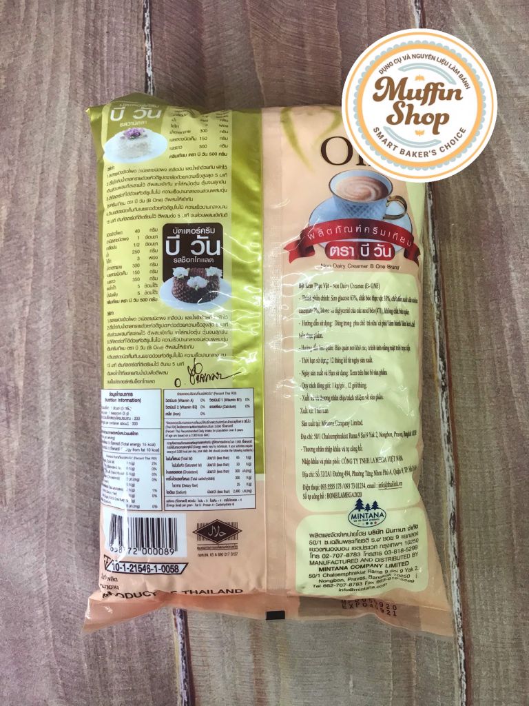 Bột béo B One 1kg - 12g/T