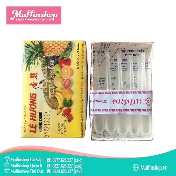 Dầu chuối Lệ Hương 10 ống - 10h/lốc