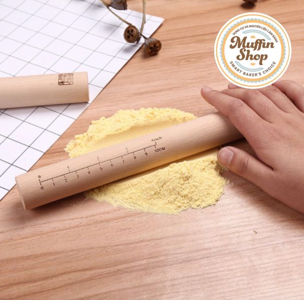 Cán bột gỗ nhỏ