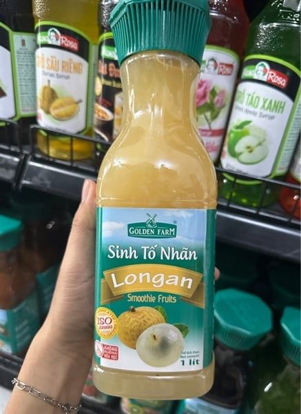 Sinh tố Golden Farm NHÃN 1L