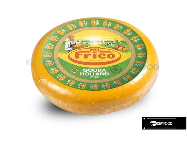 Phomai GOUDA FRICO - khối tròn 4.5kg/tảng