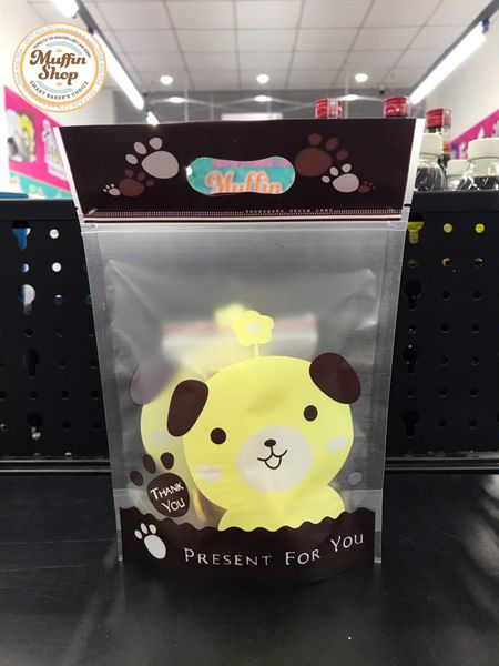 Túi zip gấu