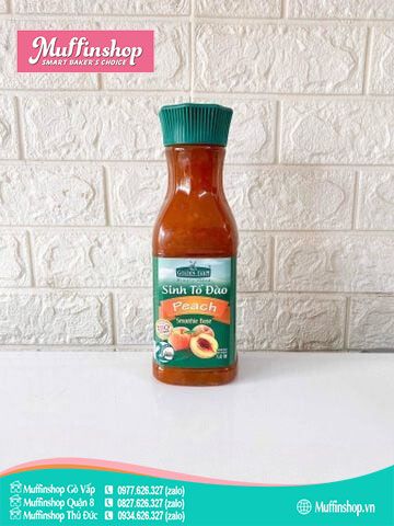 Sinh tố đào Golden Farm