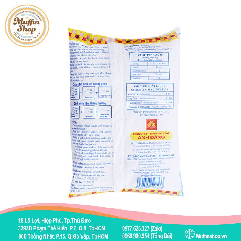 Đường phèn Anh Đăng 500gr