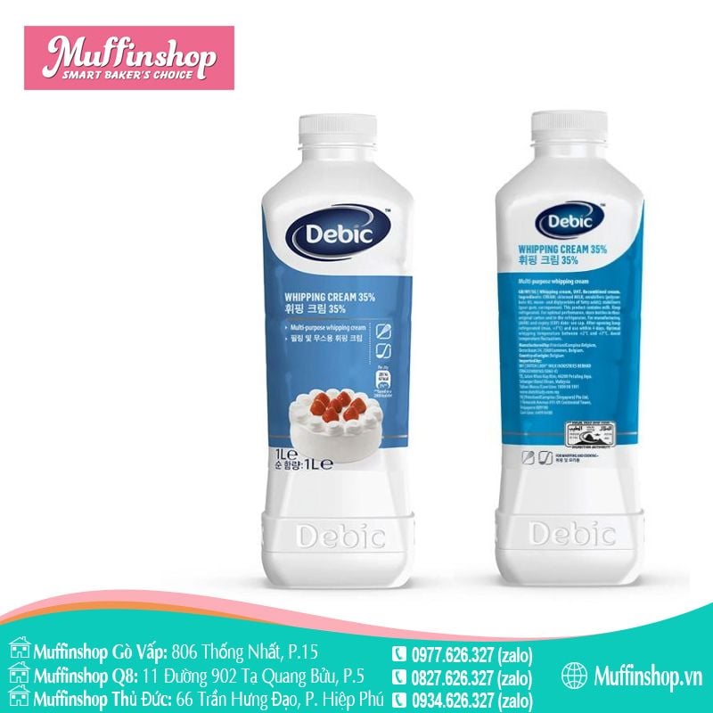 Whipping Cream PAULS - 1L