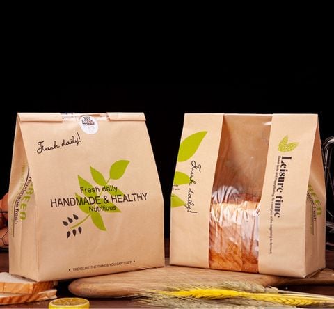 Túi bánh mì hoa cúc NGANG