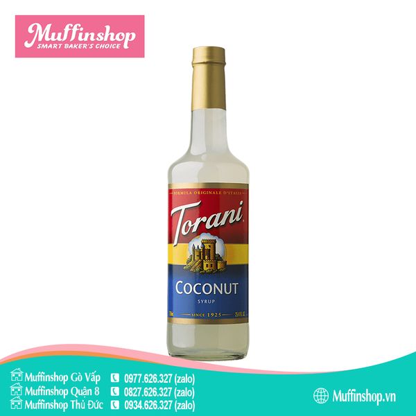 Siro Torani DỪA 750ml - 12c/T