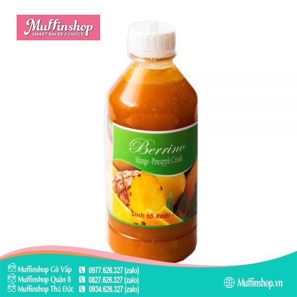 Sinh tố Berrino XOÀI DỨA 1L - 12c/T