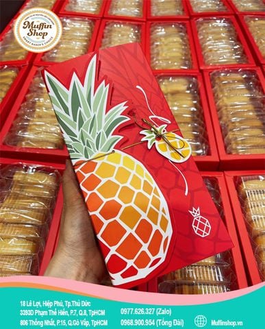 Hộp bánh dứa Dứa Xanh