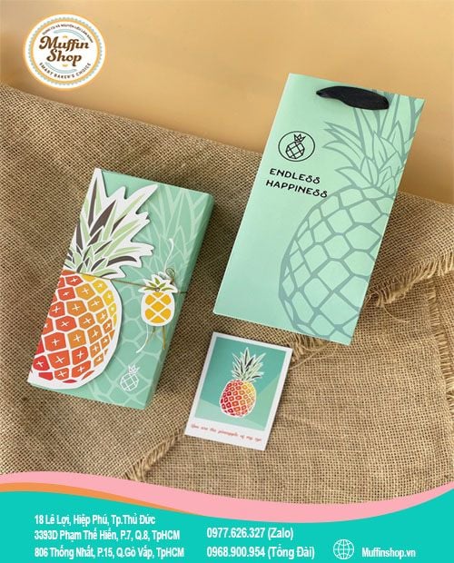 Hộp bánh dứa Dứa Đỏ