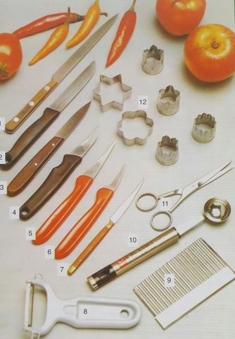 Bộ tỉa rau hoa củ quả