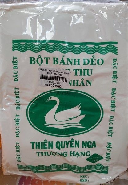Bột dẻo xanh Thiên Quyên Nga 1kg - 25g/T