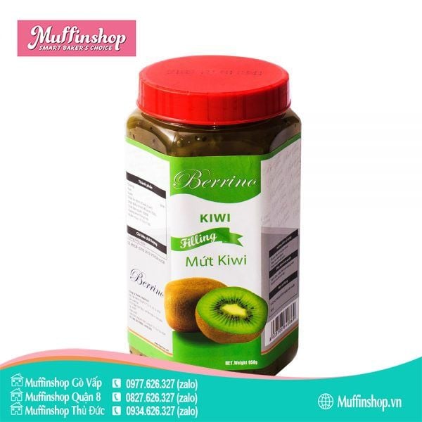 Mứt Berrino 950gr KIWI - 15h/T