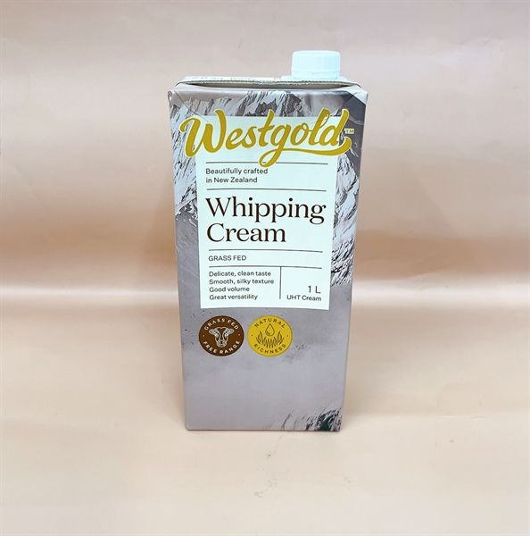 Whipping Cream WESTGOLD 1lit - 12 hộp/T
