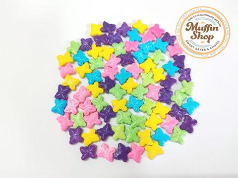 Kẹo đường bướm nhiều màu 50g