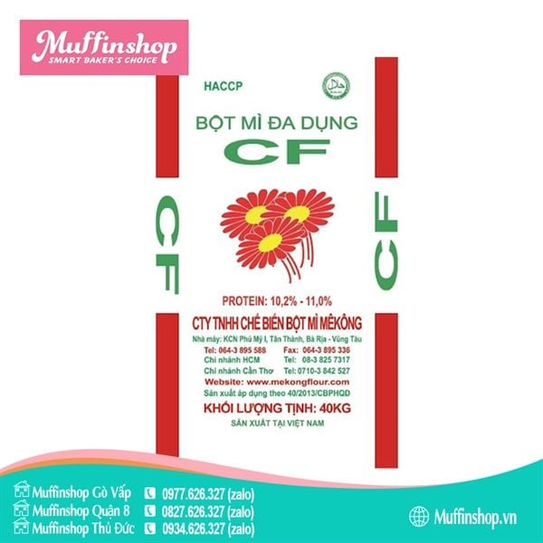 Bột mì đa dụng CF1 10-11% - bao 40kg