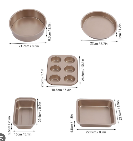 Khuôn chống dính bánh mì HCN 25x13x6