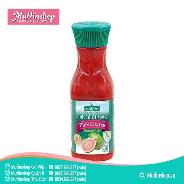 Sinh tố Golden Farm 1L ỔI HỒNG - 12c/T