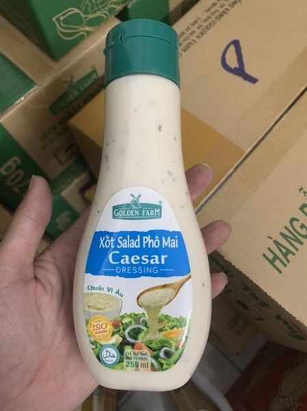 Xốt Golden Farm Salad Phomai Caesar 250ml - 24c/T