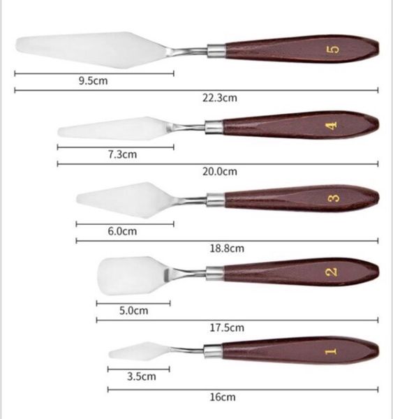 Bộ bay chà láng mini 5 món