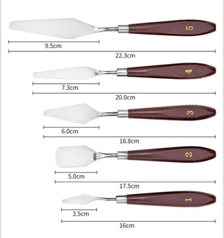 Bộ bay chà láng mini 5 món