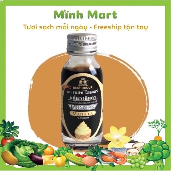 Vanilla Thái Best Order - chai 30ml