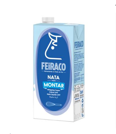Whipping Cream Feiraco 1L - 6h/T