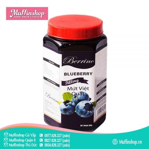 Mứt Berrino 950gr VIỆT QUẤT - 15h/T