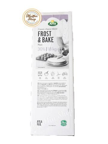 Cream Cheese FROST & BAKE - 1kg/ cây 1,8kg - 3c/T