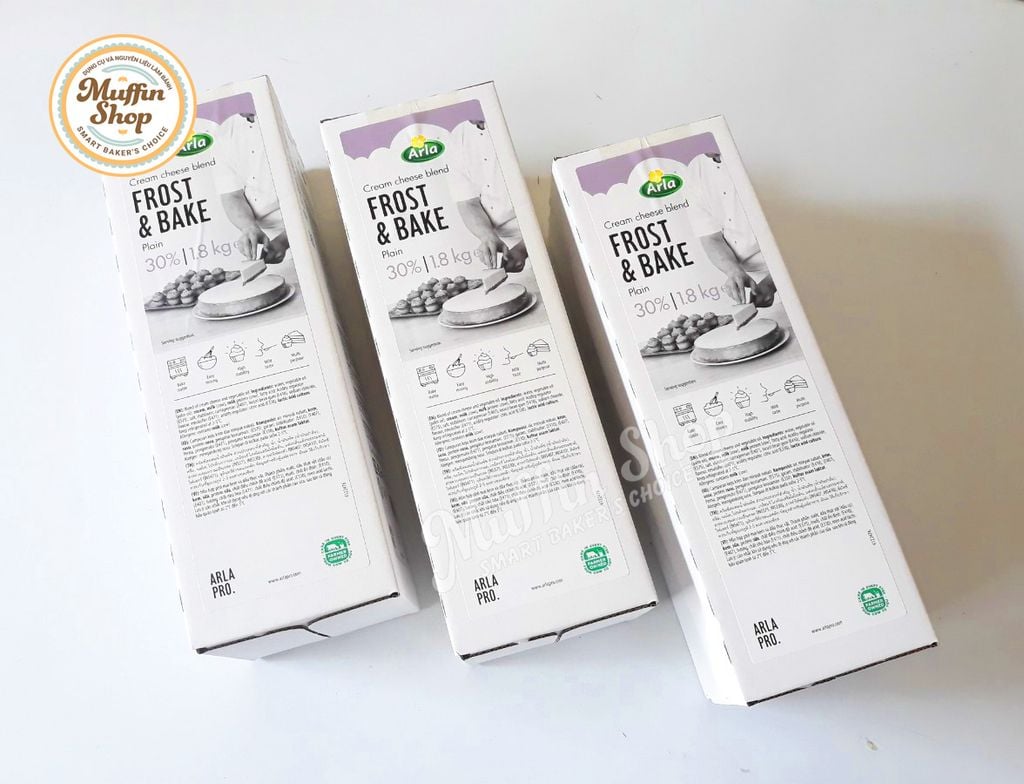 Cream Cheese FROST & BAKE - 1kg/ cây 1,8kg - 3c/T