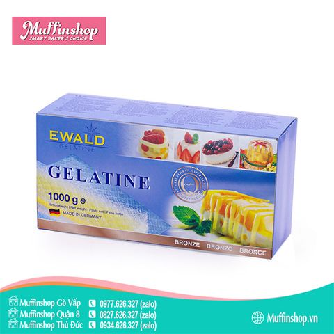 Gelatin lá Đức hộp 1kg