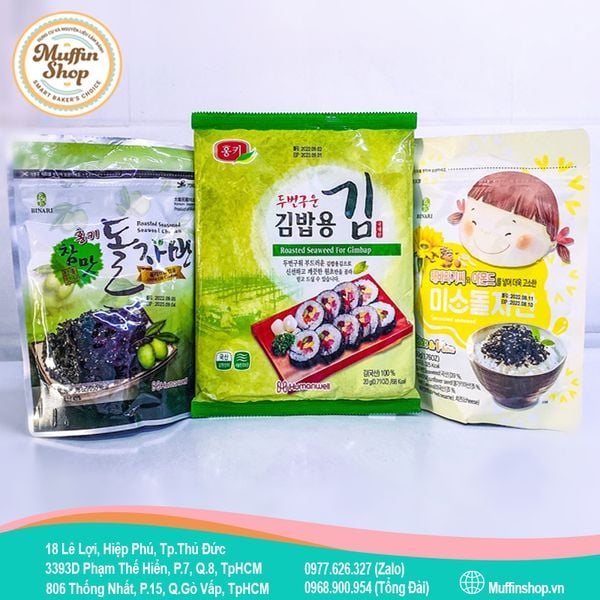 RONG BIỂN SỢI ĂN LIỀN - vị mè 50gr