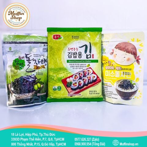 RONG BIỂN SỢI ĂN LIỀN - vị mè 50gr